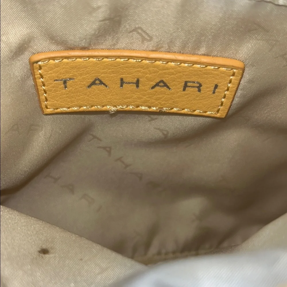 Tahari Yellow Crossbody Fanny Pack Belt Bag‎